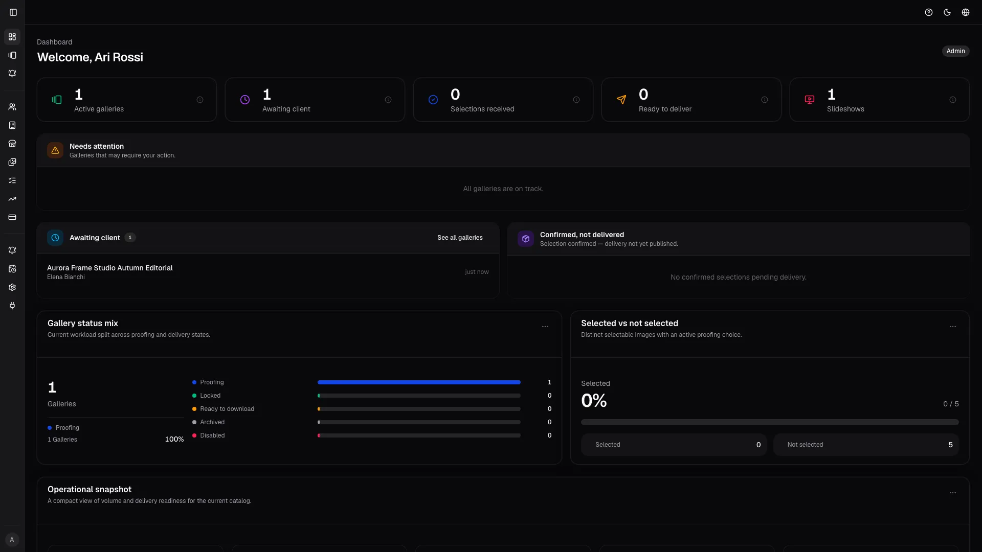 Dashboard