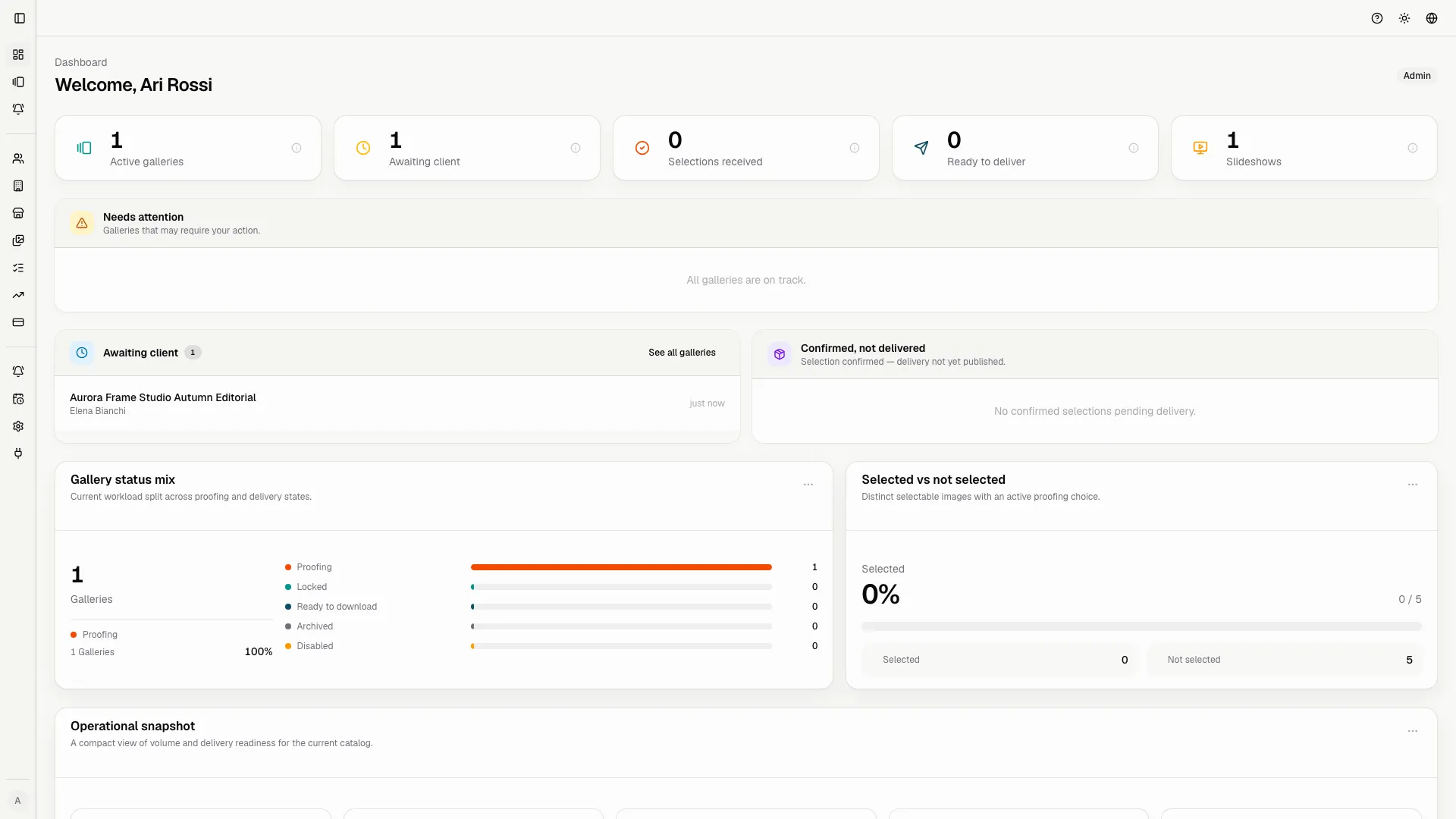 Dashboard