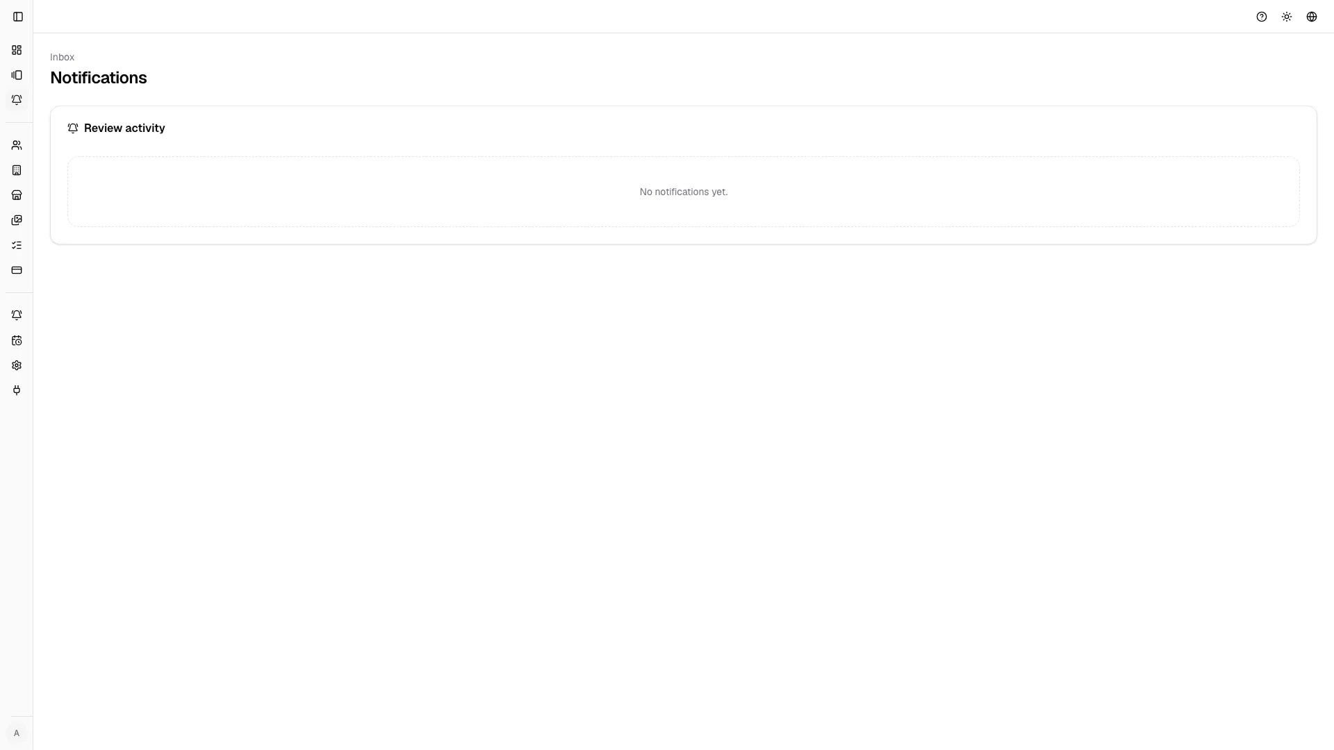 Organization notification rules control which review events become actionable messages.