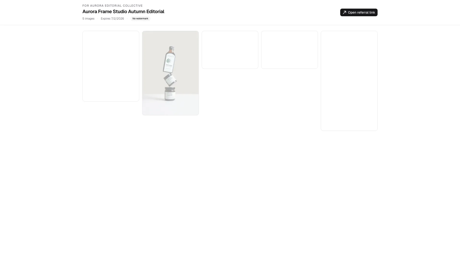 Public vendor share gallery