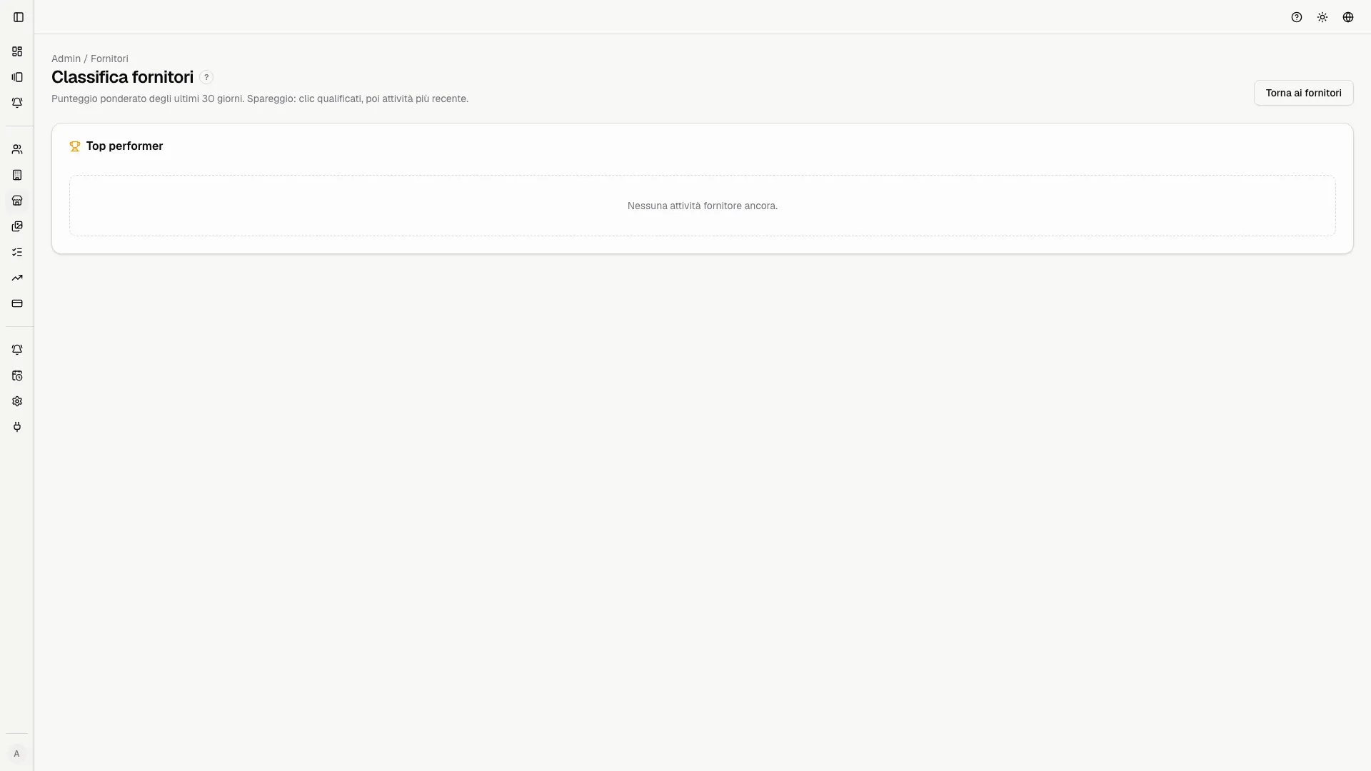 Leaderboard vendor